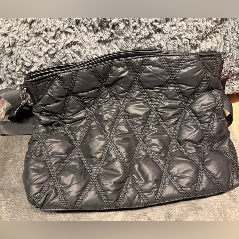 Quilted Black Skirt